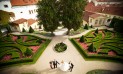 Дворцовые сады в центре Праги